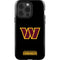 NFL Washington Commanders Black Background iPhone 15 Pro Impact Case